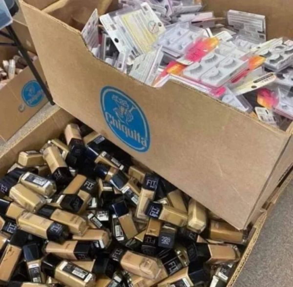 Cosmetics Products Pallet